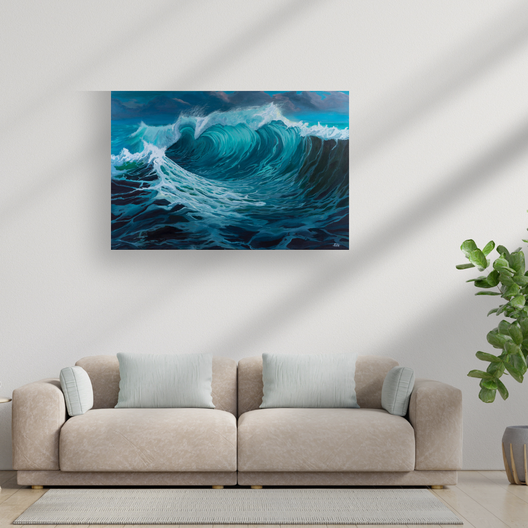 Surrender to the Sea (Original Canvas) SOLD