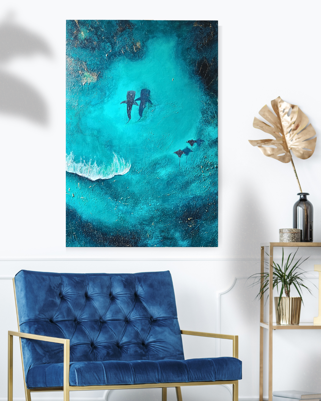 Never Alone (Original Canvas)
