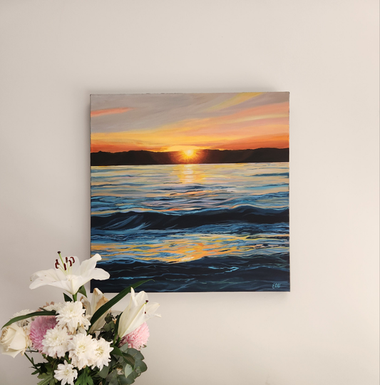 Dawn's Embrace (Original Canvas)