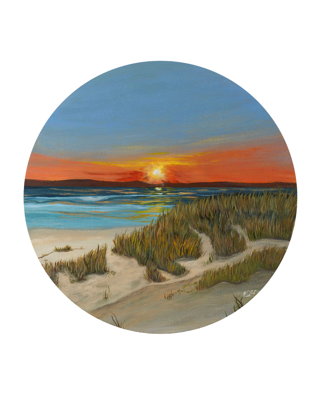 Morning Dunes (Original Canvas)